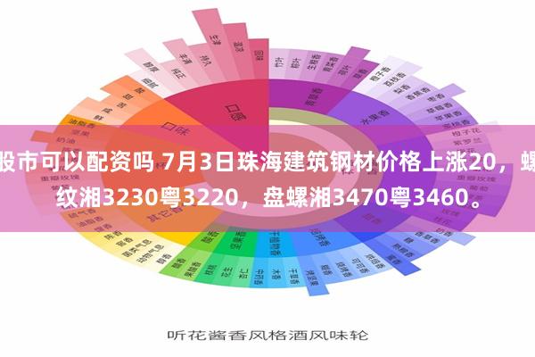 股市可以配资吗 7月3日珠海建筑钢材价格上涨20，螺纹湘3230粤3220，盘螺湘3470粤3460。