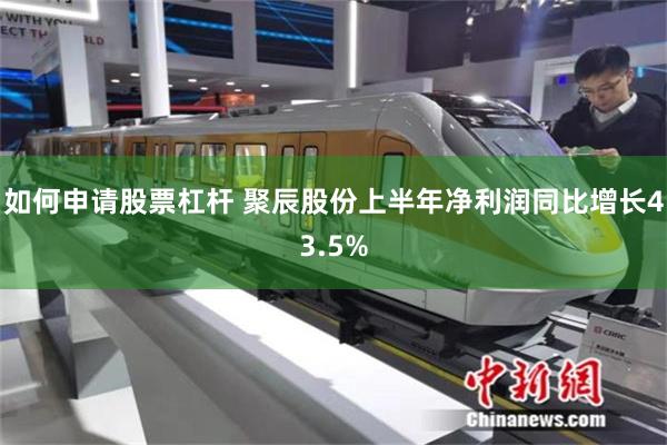 如何申请股票杠杆 聚辰股份上半年净利润同比增长43.5%